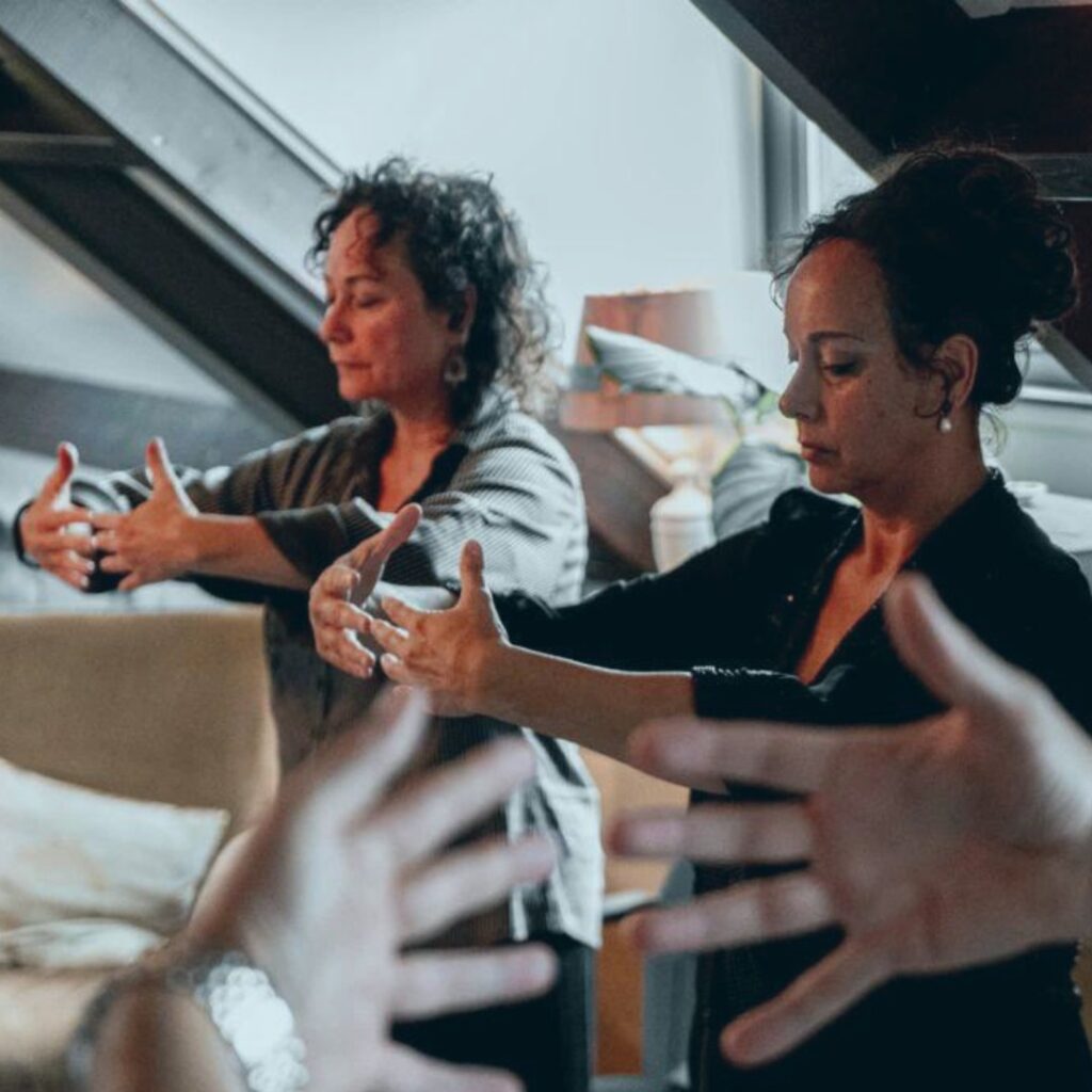 Kaatje Tophoven bezig met haar passie